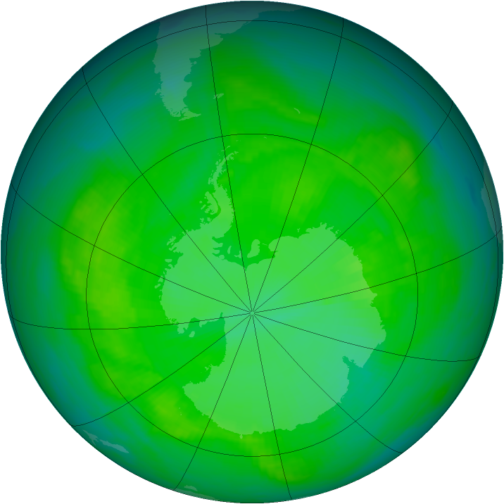 Ozone Map 1988-11-26